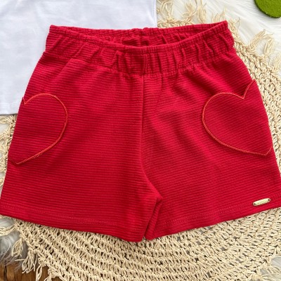  Conj Di Fronte all Mare Coração Vermelho